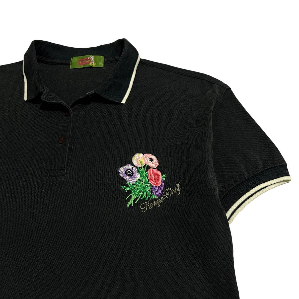 Japanese Brand × Kenzo × Vintage 1990s Kenzo Golf- Rose Thorn Size US M / EU 48-50 / 2 - 8 Thumbnail