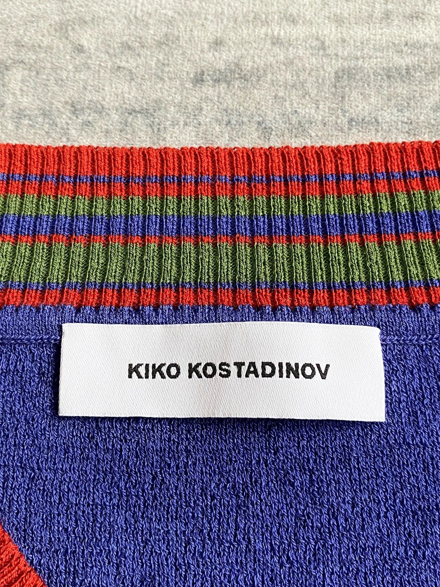 Kiko Kostadinov Kiko Kostadinov Dorset Knit Vest Colorblocked Purple/Green/Red Size US S / EU 44-46 / 1 - 5 Thumbnail