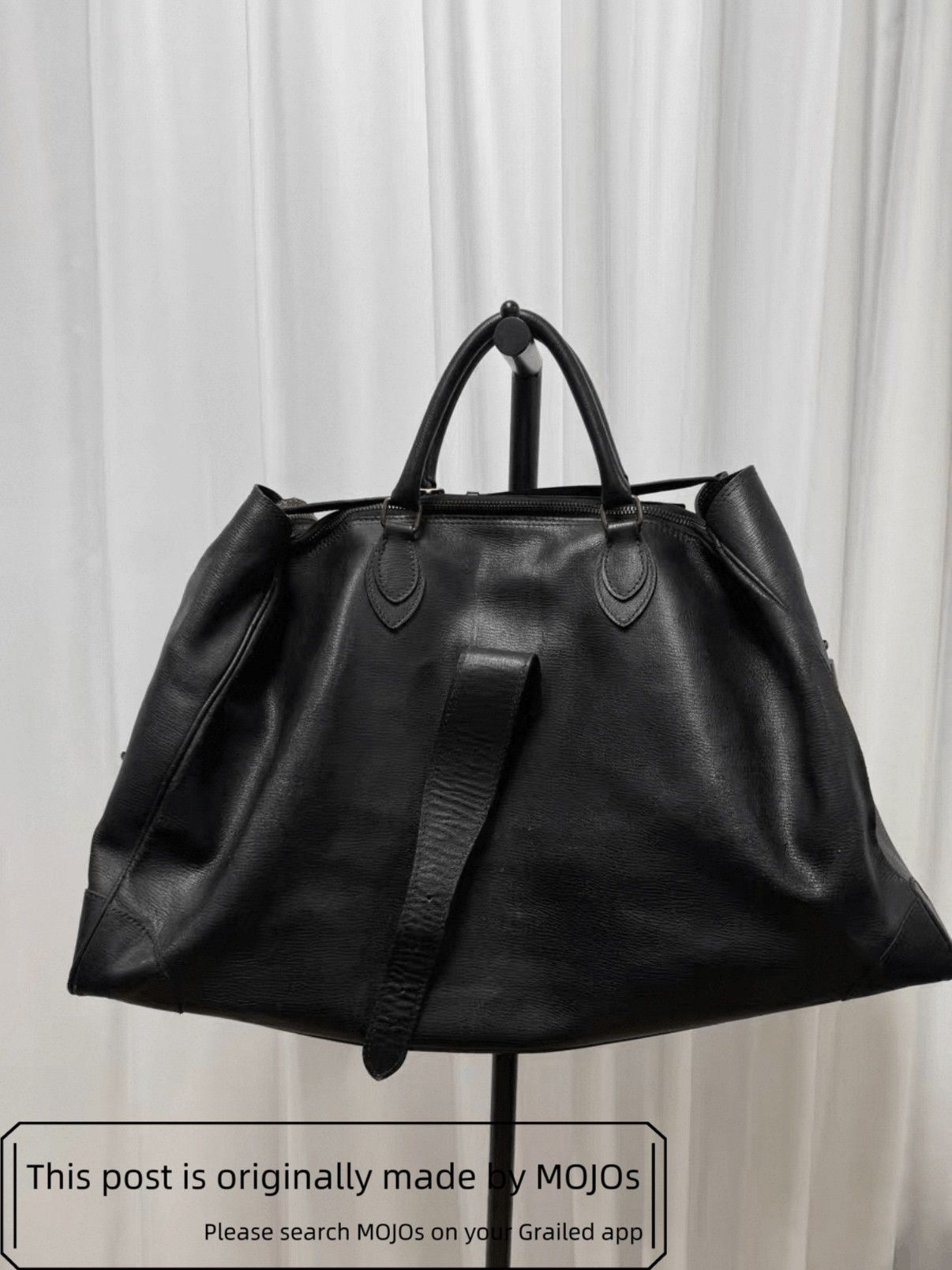 Comme des Garcons Comme Des Garcons 80S Leather Boston Bag mojos15 Size ONE SIZE - 7 Thumbnail