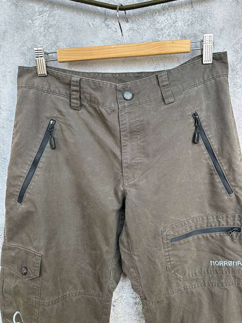 Norrona Norrona Svalbard Cotton Pants W's 8850/Phantom Gray/Brown Size US 30 / EU 46 - 4 Thumbnail