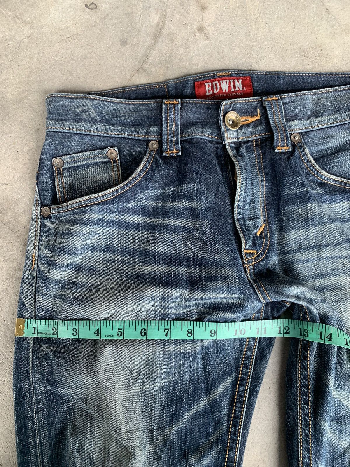 Edwin Distressed EDWIN XV nice faded. Size US 34 / EU 50 - 6 Thumbnail