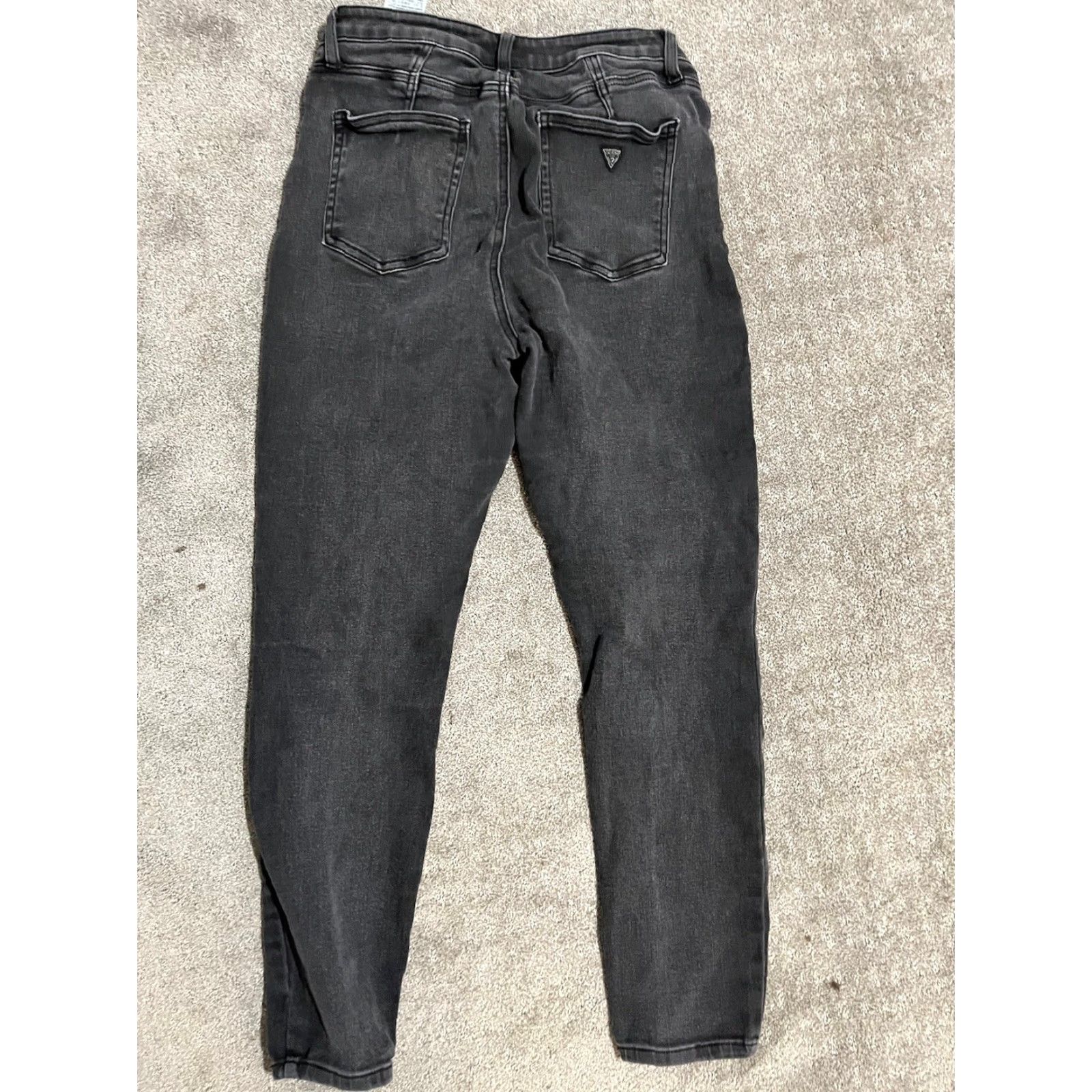 Guess GUESS Women's Modern Skinny Jeans Black 31 Distressed Jeans Size 24" / US 00 / IT 34 - 3 Thumbnail
