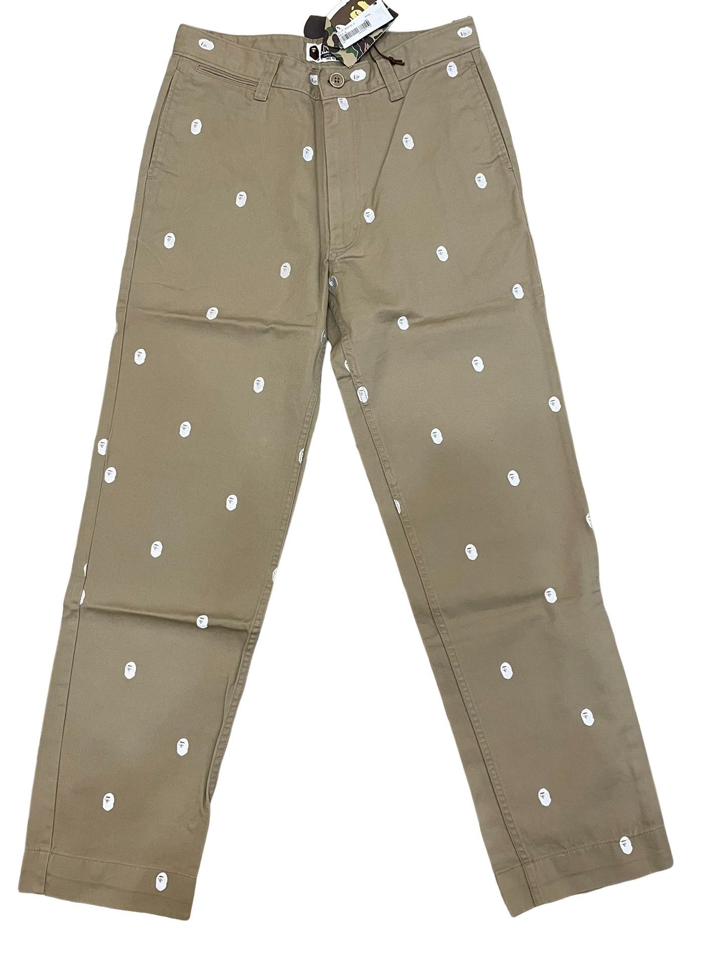 Bape A Bathing Ape All Over Print Casual Pants Size S Size US 30 / EU 46 - 1 Thumbnail