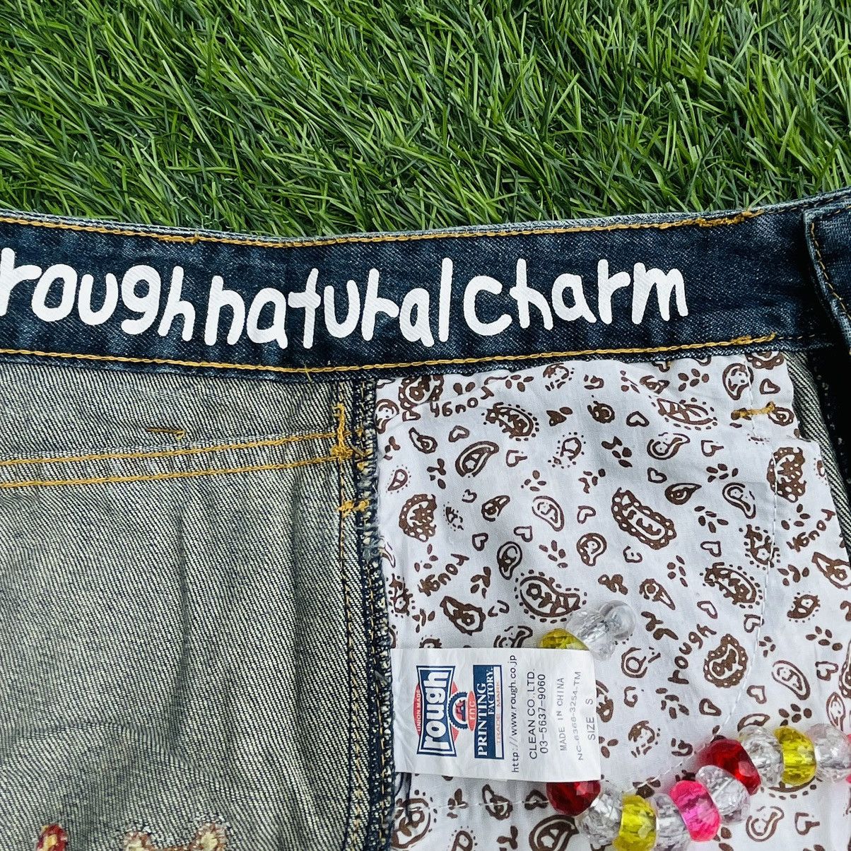 Seditionaries × semanticdesign Y2K Rough Natural Charm Denim Mini Skirt Size 28" / US 6 / IT 42 - 6 Thumbnail