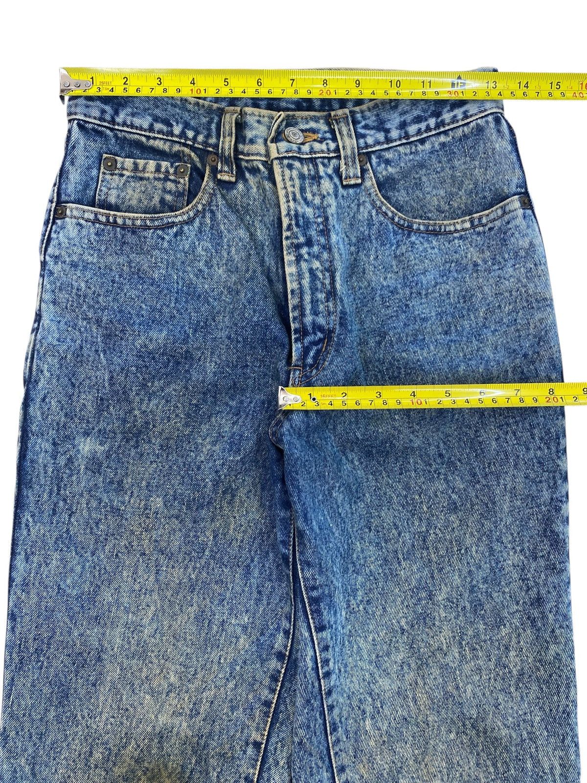 Japanese Brand Japanese Brand Acide Blue Wash Style Straight Cut Jeans Size US 26 / EU 42 - 5 Thumbnail