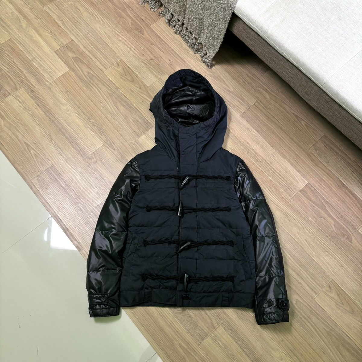 Black Barrett × If Six Was Nine × Neil Barrett Black barrett By Neil Barrett bondage jacket down puffer Size US S / EU 44-46 / 1 - 2 Thumbnail