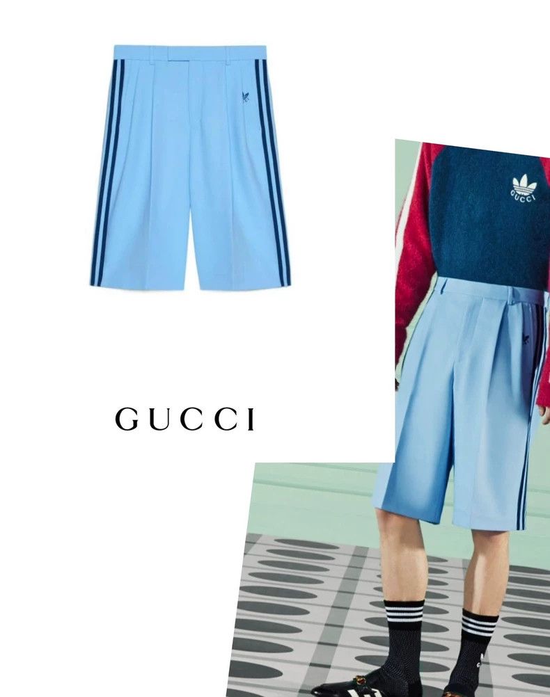 Gucci Gucci Straight embroidered shorts Size US 30 / EU 46 - 9 Thumbnail