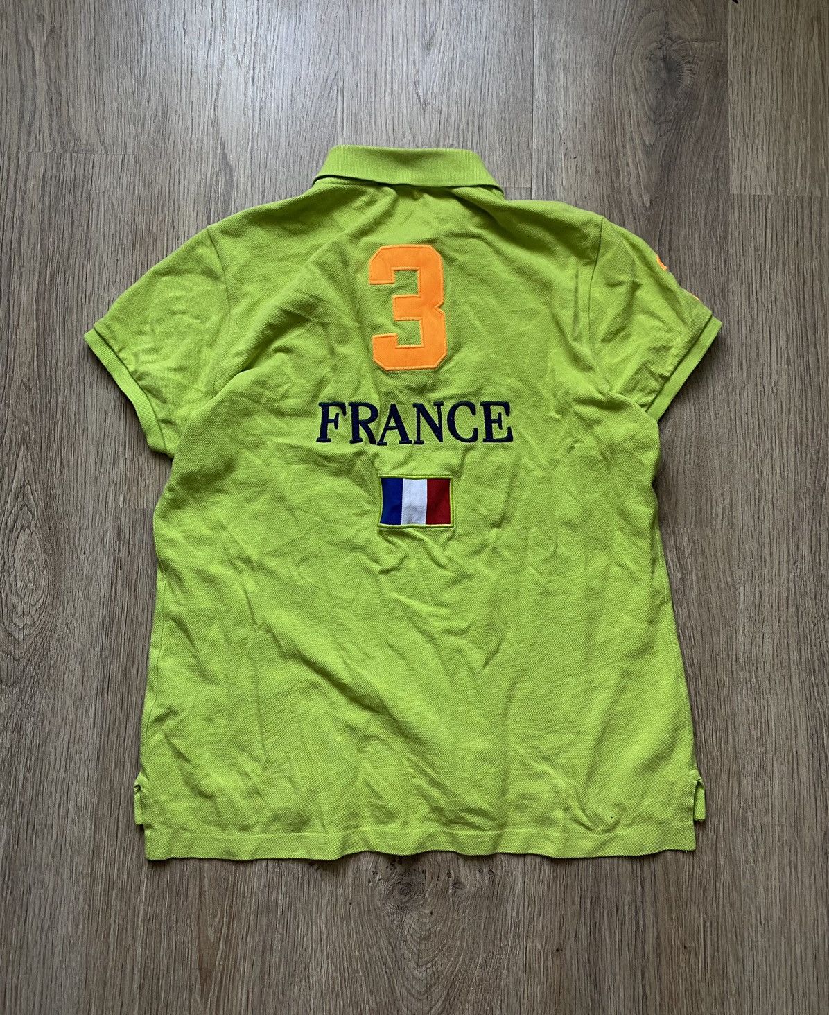 Polo Ralph Lauren × Vintage Polo Ralph Lauren France vintage luxury polo tee Size L / US 10 / IT 46 - 5 Thumbnail