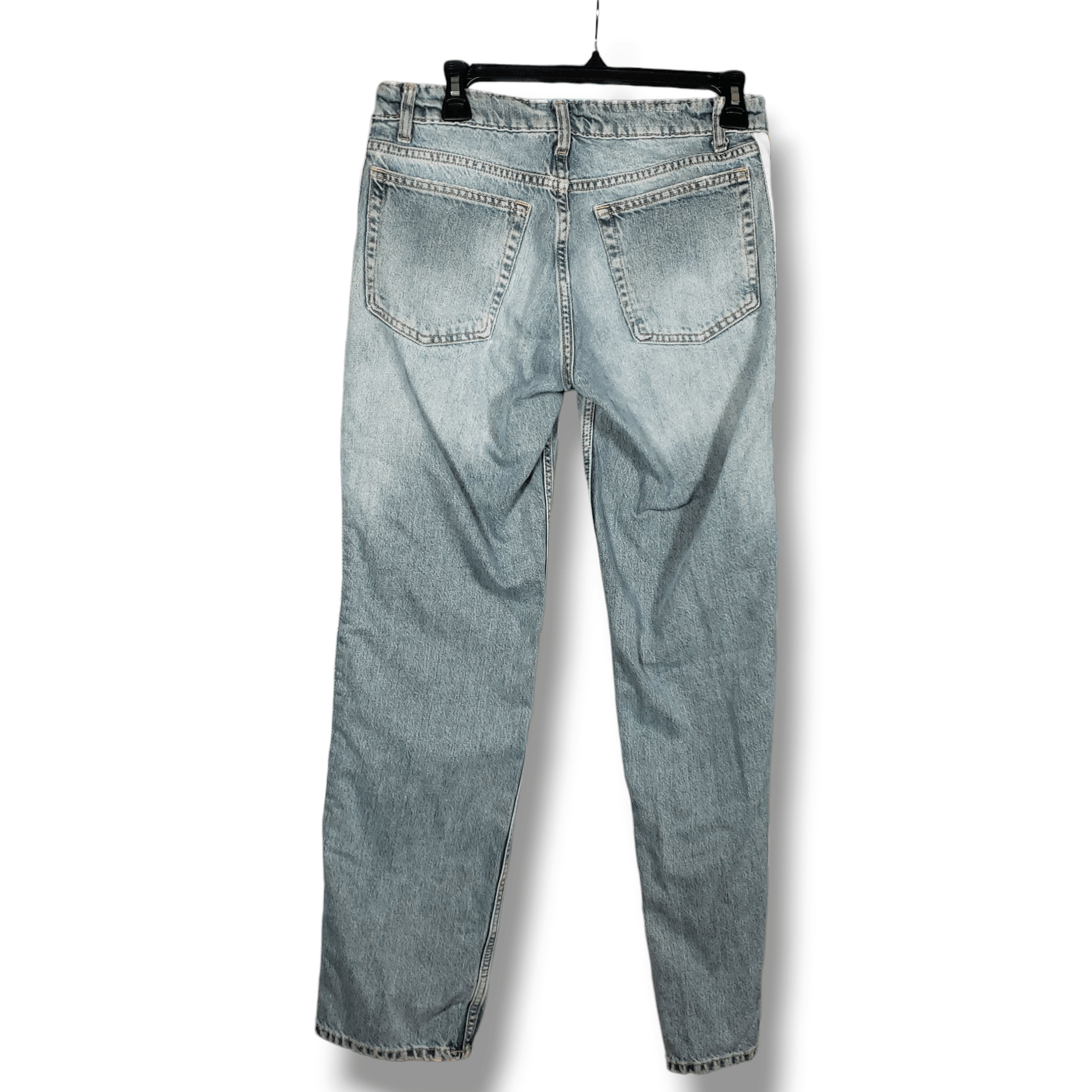 Zara ZARA Y2K Low Rise Straight Leg Denim Jeans US 4 Size 30" / US 8 / IT 44 - 3 Thumbnail