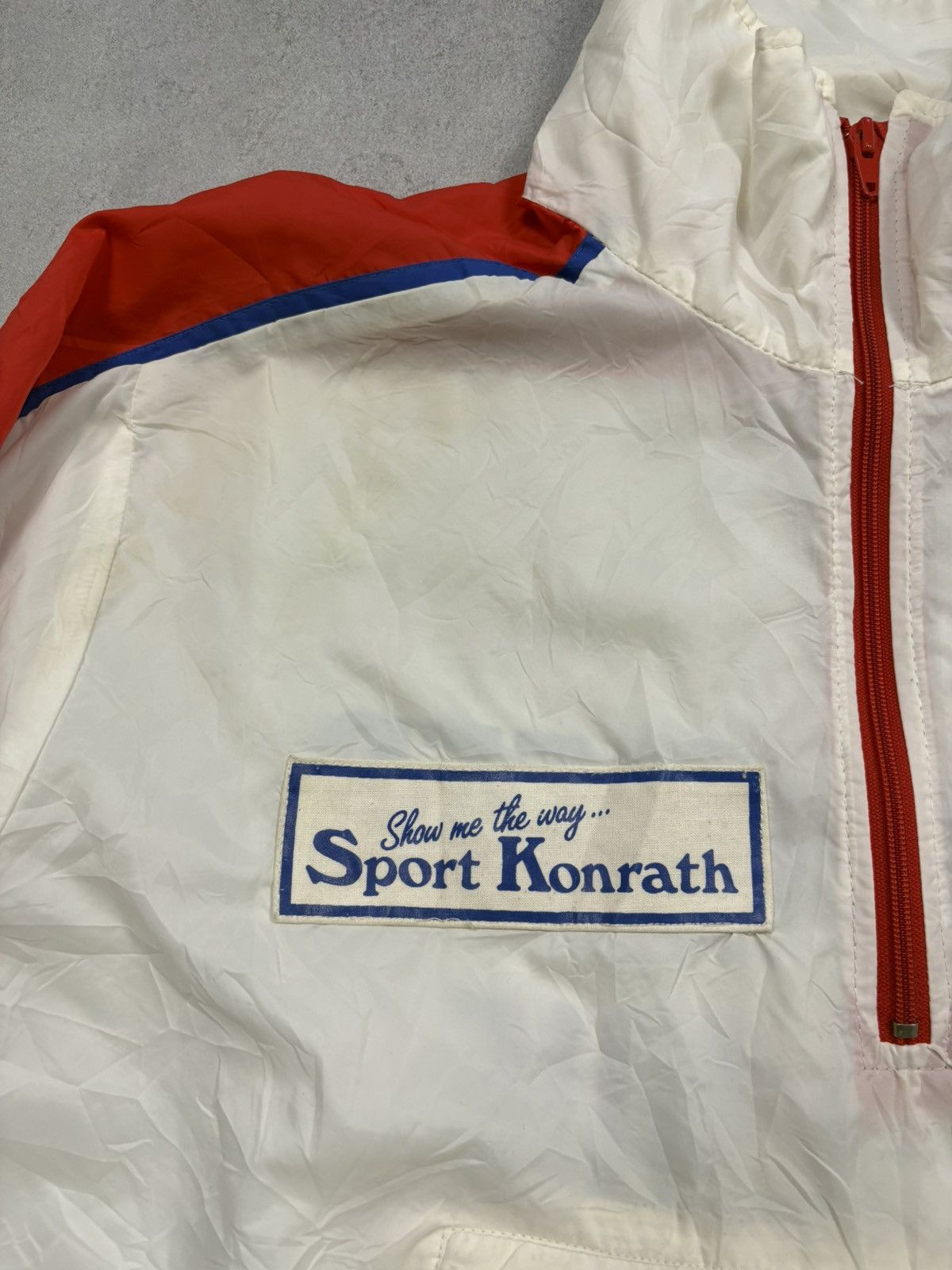 Nike Vintage 70s Nike USA Anorak Windbreaker Oberdorfer BF Lauf Size US XL / EU 56 / 4 - 9 Thumbnail