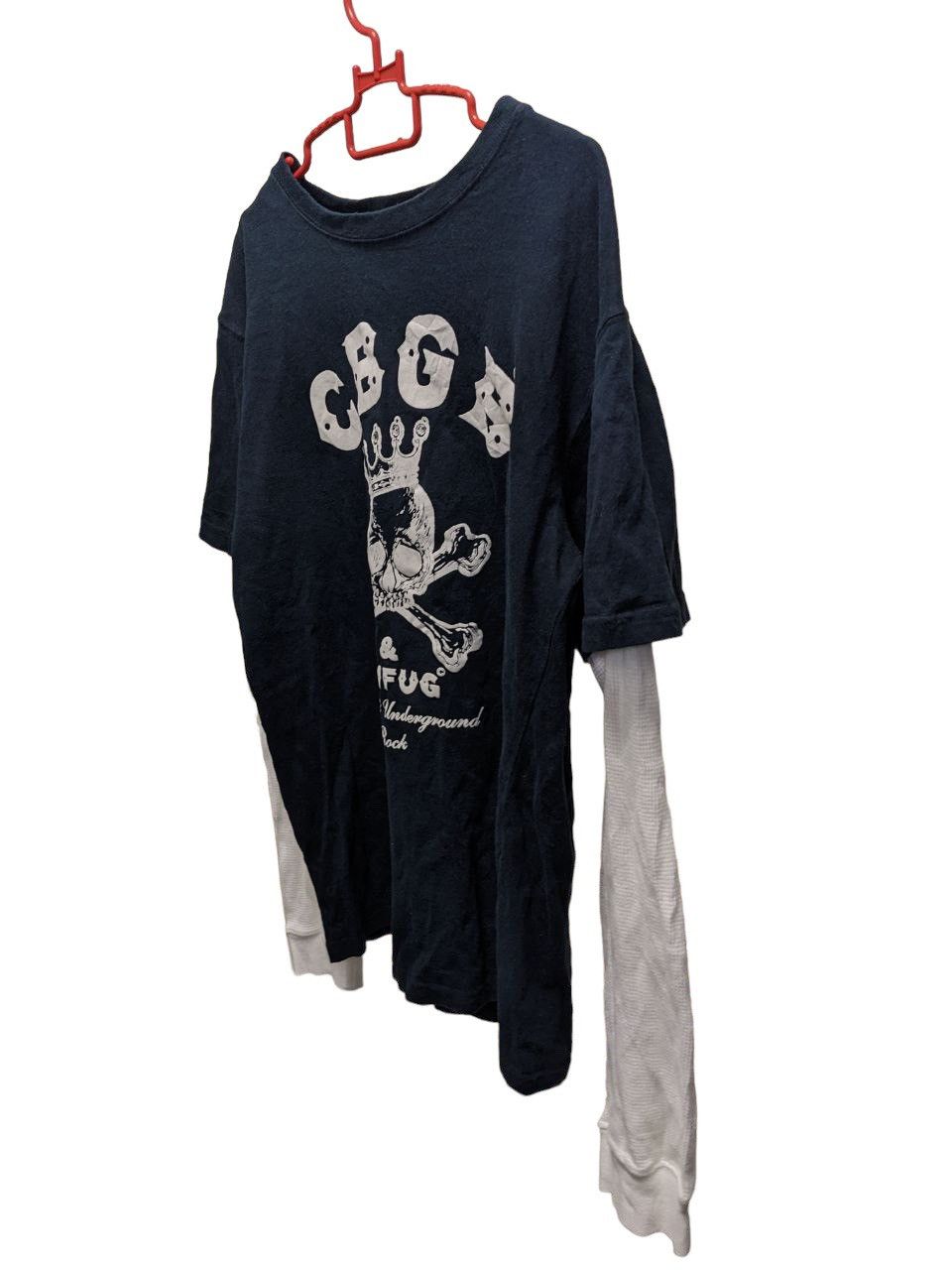 Band Tees × Seditionaries × Vintage CBGB OMFUG PUNK ROCK VENUE LONGSLEEVE SHIRT Size US S / EU 44-46 / 1 - 2 Thumbnail