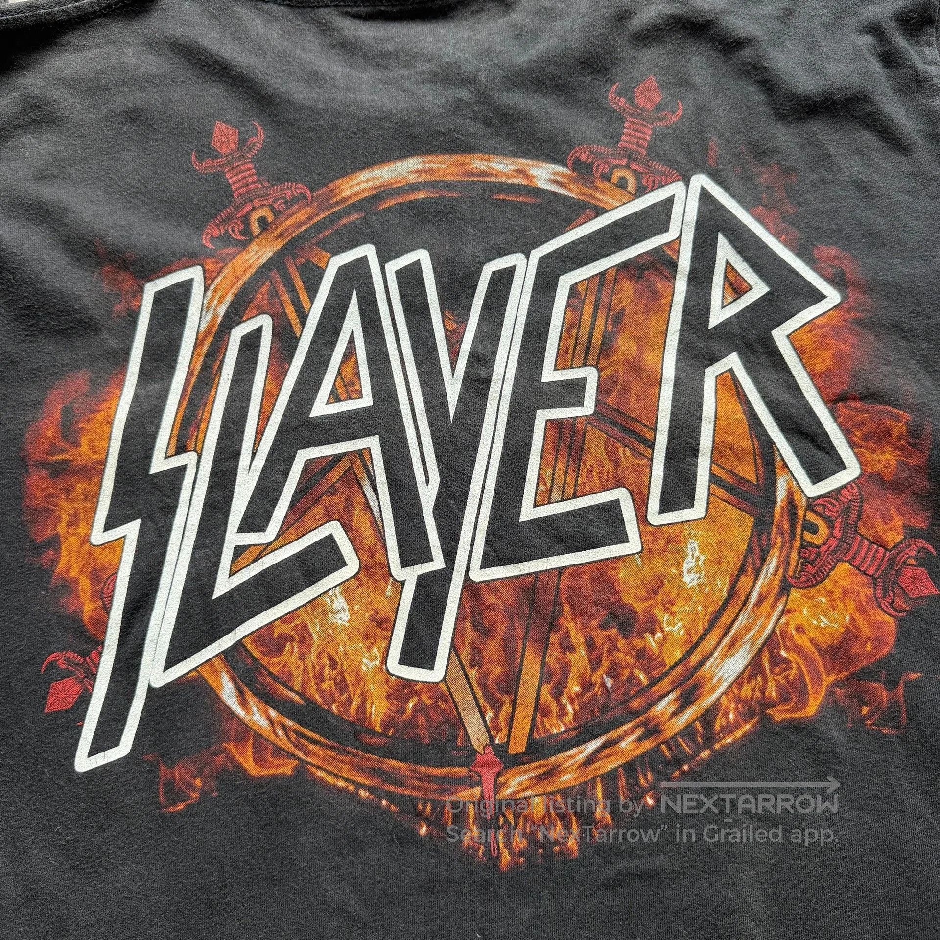 Vintage Vintage Slayer 00s Bootleg Travis Scott Tee. Size US M / EU 48-50 / 2 - 5 Thumbnail