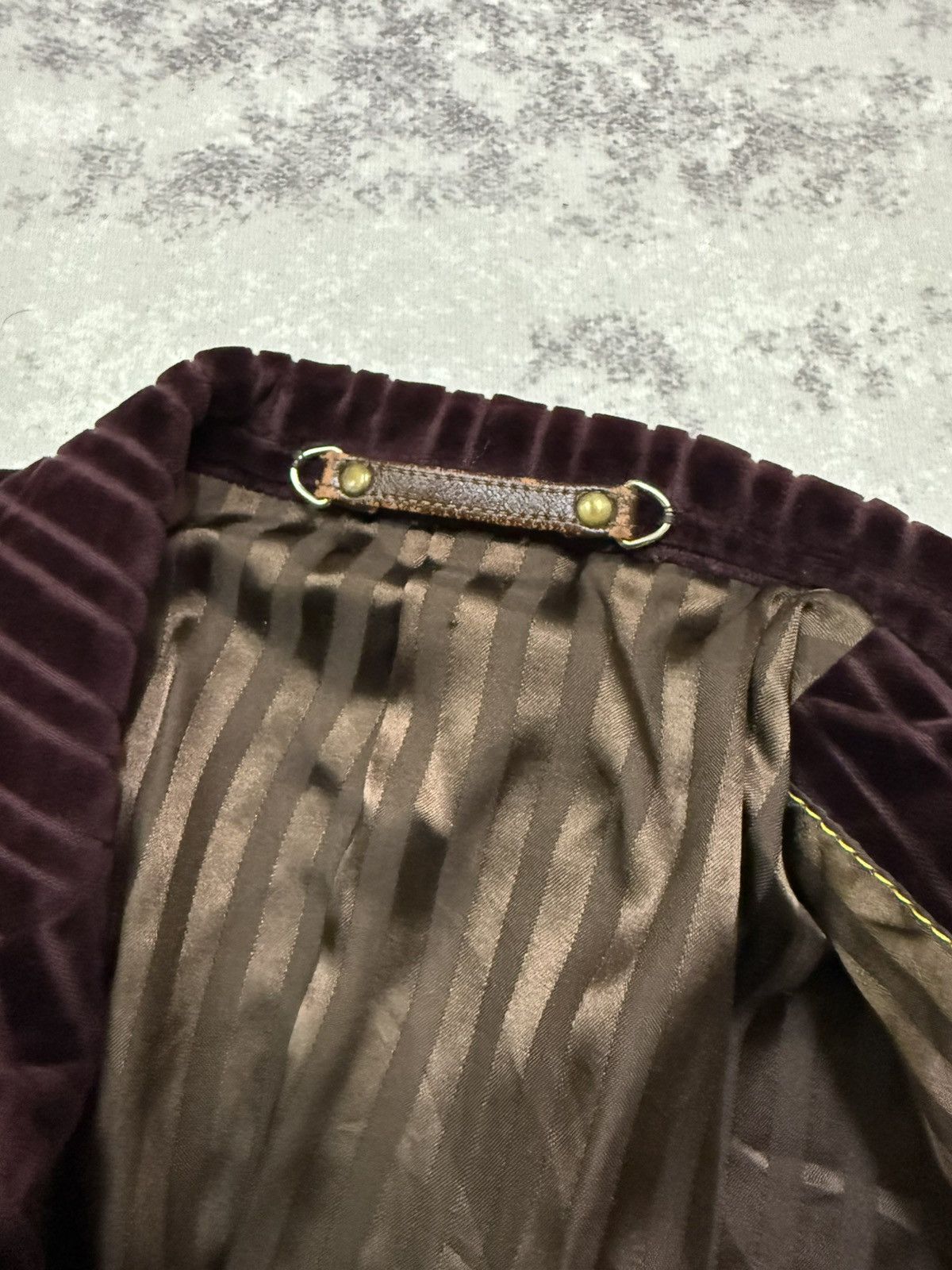 Velvet Vintage Niedieck brilliant velvet brown blazer Size US S / EU 44-46 / 1 - 9 Thumbnail