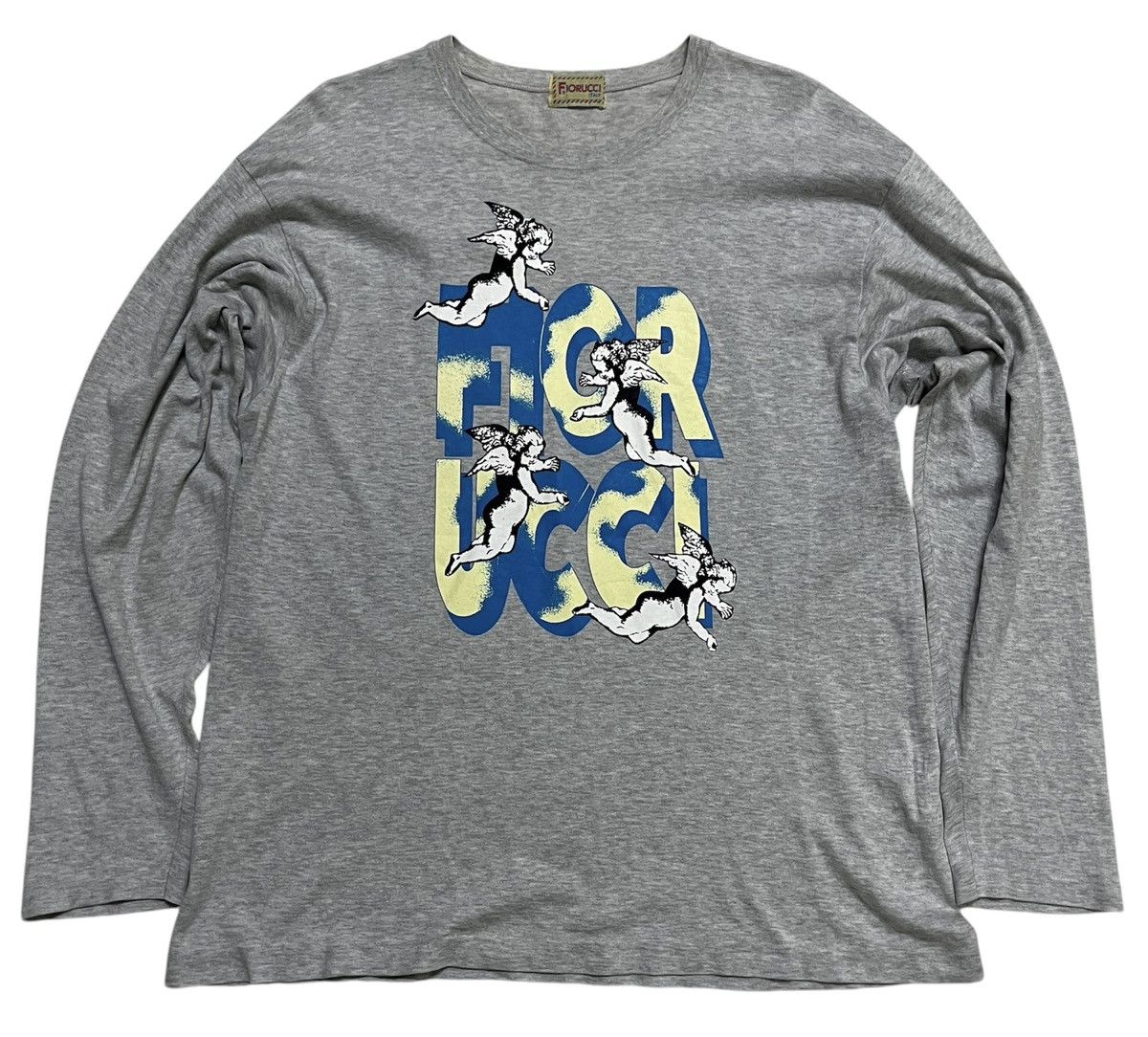 Designer × Fiorucci × Vintage Vintage Fiorucci Cherub Angel Shirt Size US M / EU 48-50 / 2 - 1 Thumbnail