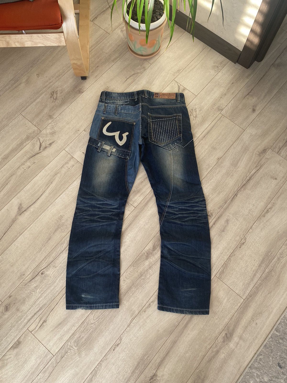 Japanese Brand Vintage Japrag Japanese Avant Garde Jeans Denim Rare Faded Size US 36 / EU 52 - 1 Thumbnail