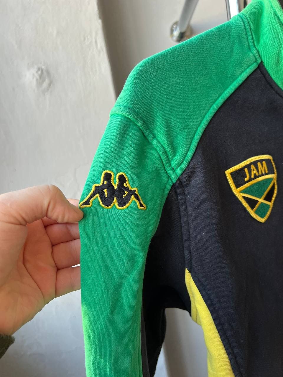 Kappa 2012/15 JAMAICA TEAM THIRD TRAVEL SOCCER FOOTBALL JACKET XL Size US XL / EU 56 / 4 - 9 Thumbnail