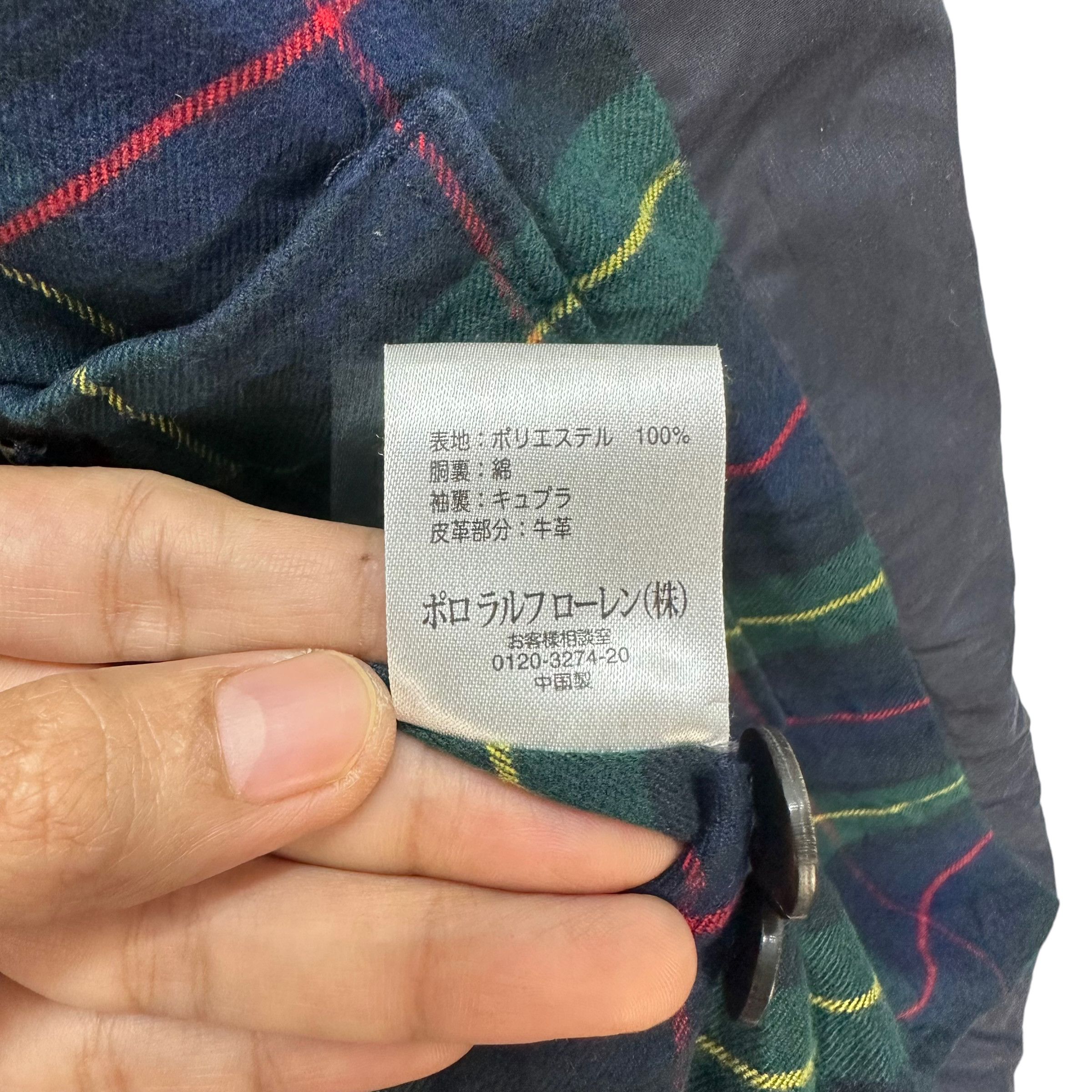 Polo Ralph Lauren VINTAGE POLO RALPH LAUREN TARTAN LINED JACKET #7685-164 Size US L / EU 52-54 / 3 - 9 Thumbnail
