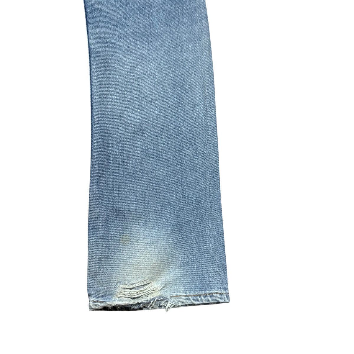 Levi's Vintage 90s Levis 501 Jeans Distressed Grunge Size US 31 - 14 Thumbnail