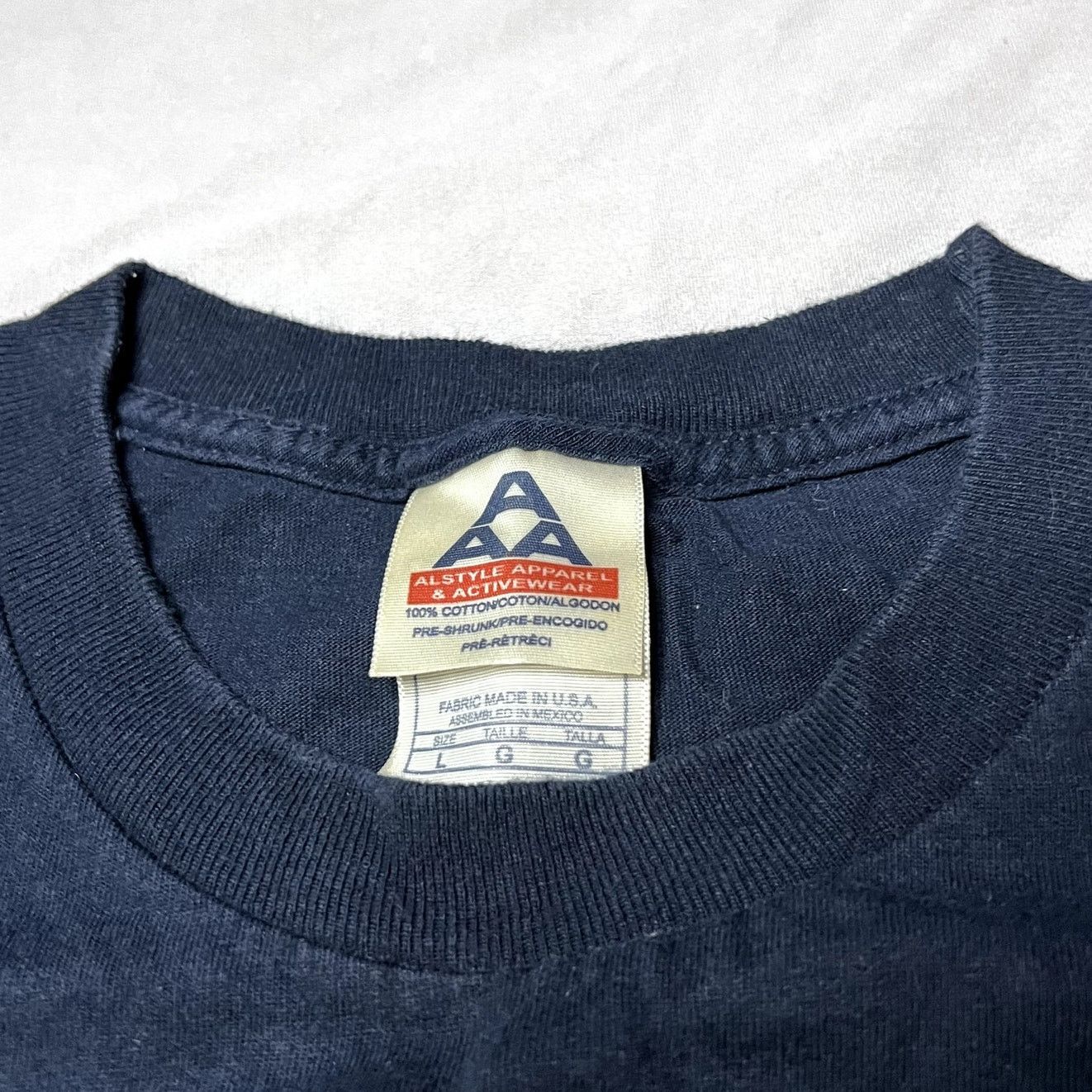Alstyle Alstyle Apparel Orlando Embroidered Black Tee, Size L Size US L / EU 52-54 / 3 - 3 Thumbnail