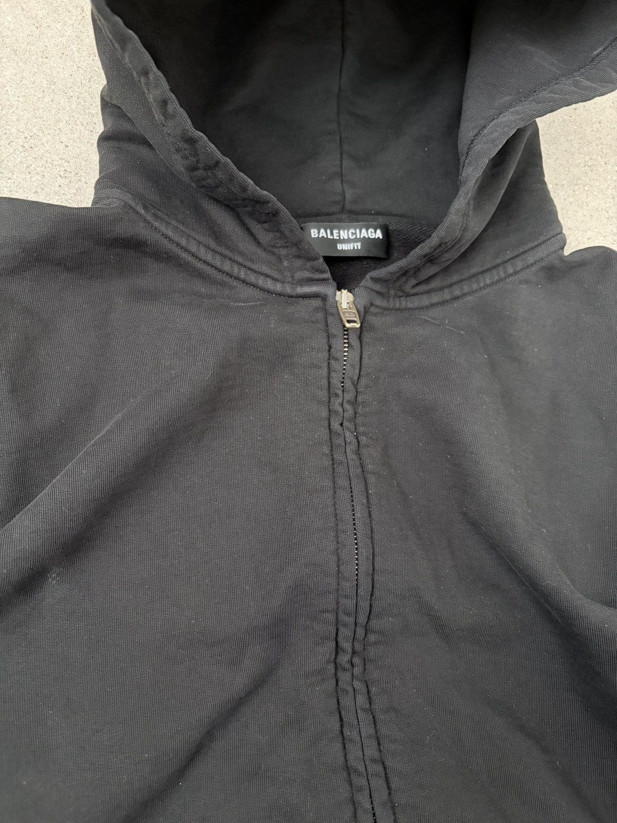 Balenciaga back tab cropped zip up Size US S / EU 44-46 / 1 - 4 Thumbnail