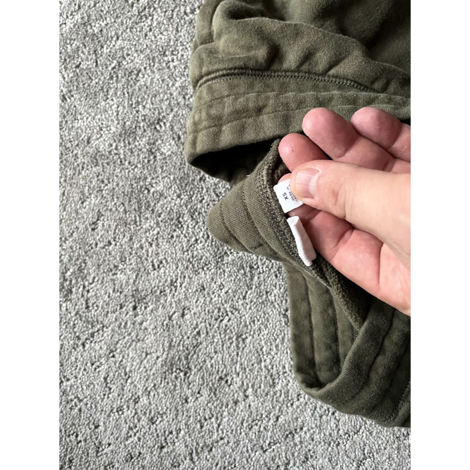 Gap VINTAGE Gap Women’s Sweatpants Lounge Pants Solid Green XS Adults Activewear Size 26" / US 2 / IT 38 - 5 Thumbnail
