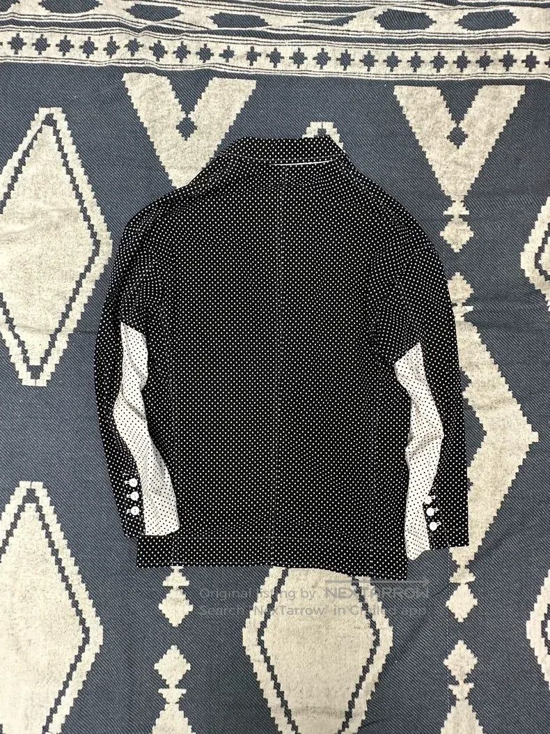 Comme des Garcons Comme Des Garcons Black and white pieced men's single-brea Size US M / EU 48-50 / 2 - 2 Thumbnail