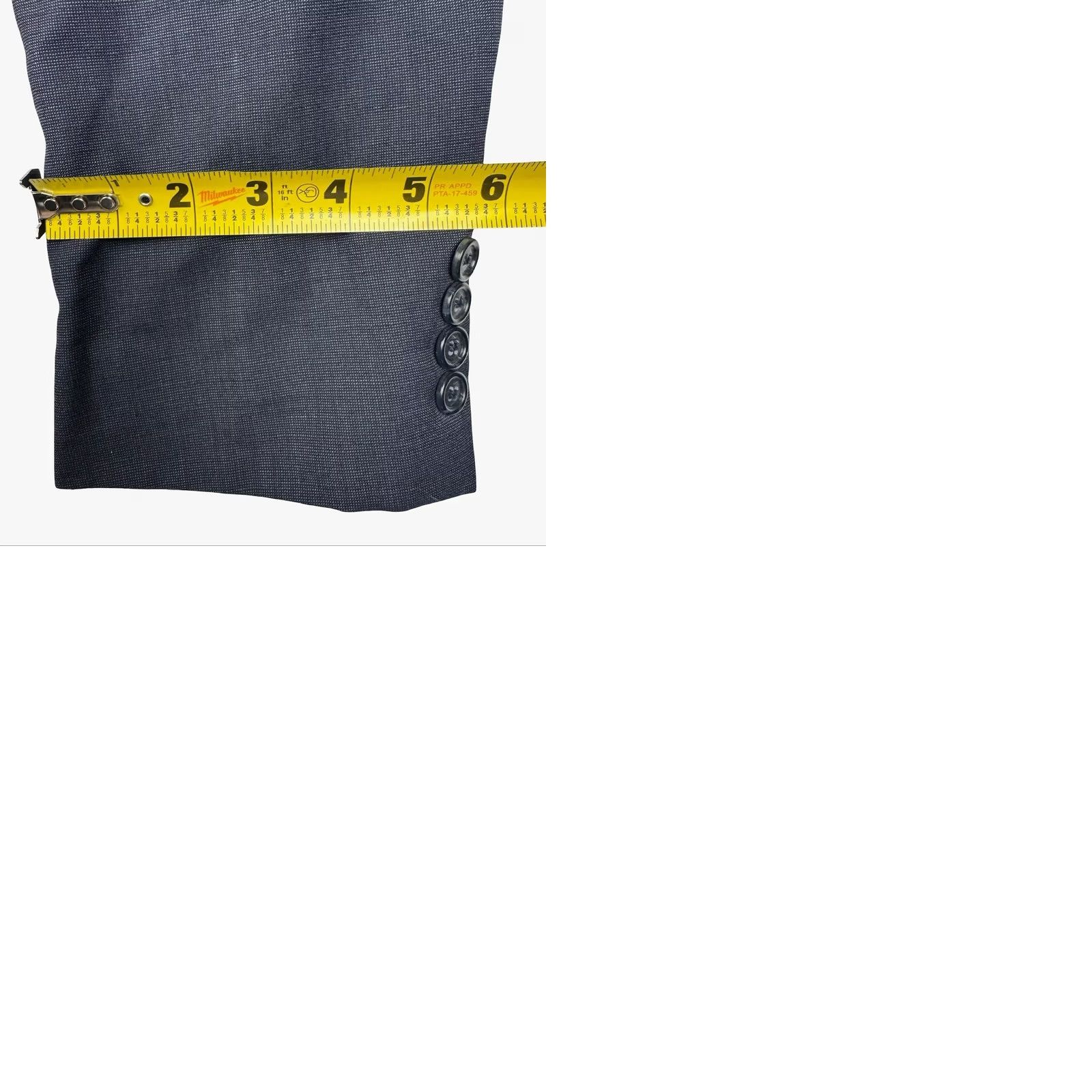 Jos. A. Bank Jos. A. Bank Men's 100% Wool Blazer Blue 38R 2-Button Business Jacket Size 38R - 9 Thumbnail