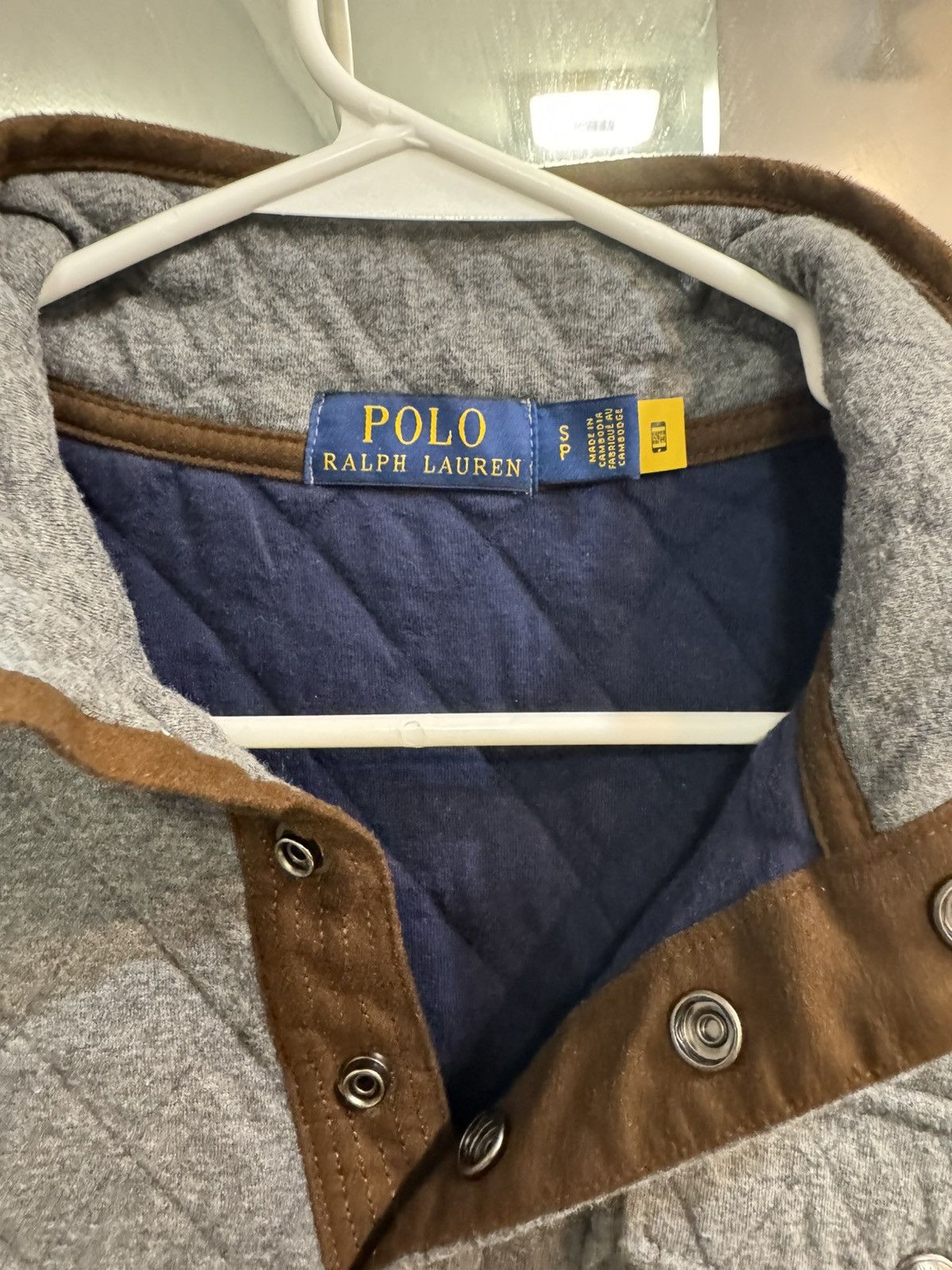 Polo Ralph Lauren Polo Ralph Lauren Quilted Luxury Jersey Pullover Size US S / EU 44-46 / 1 - 5 Thumbnail