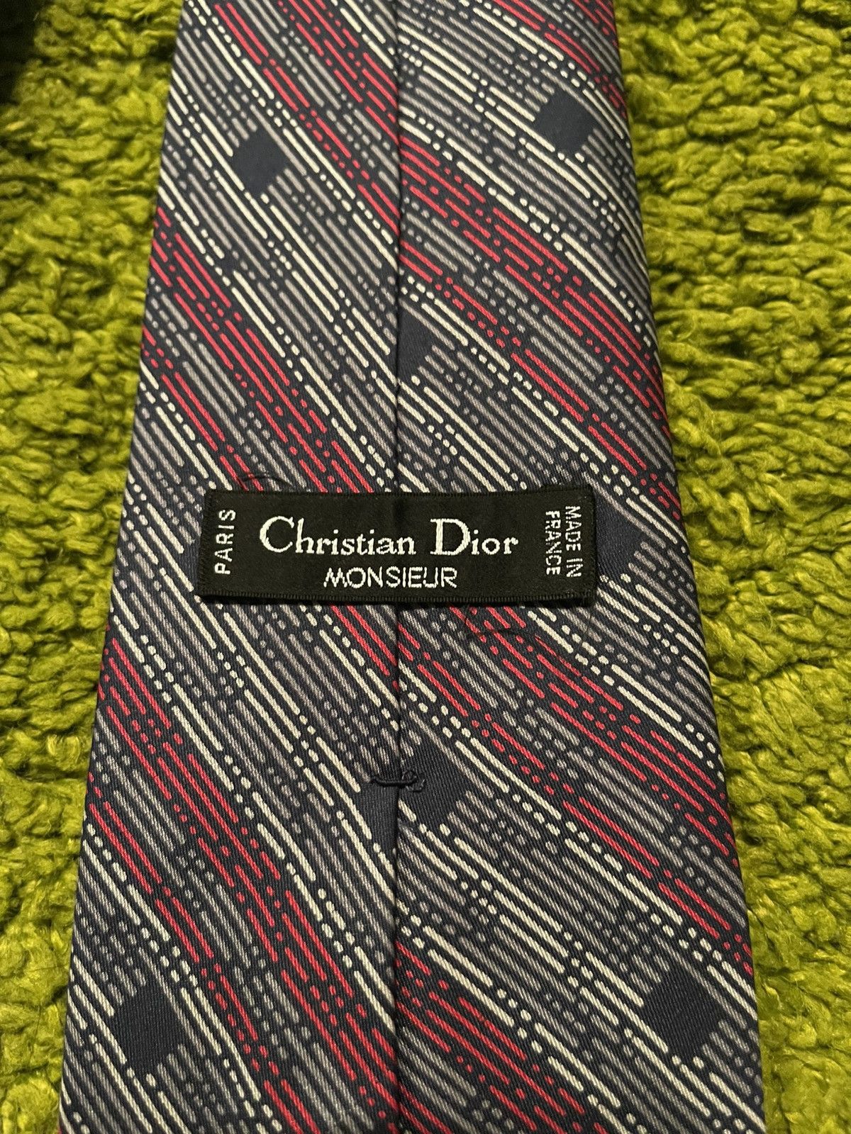 Christian Dior Monsieur Christian Dior Monsieur 1990s vintage striped silk tie Size ONE SIZE - 5 Thumbnail