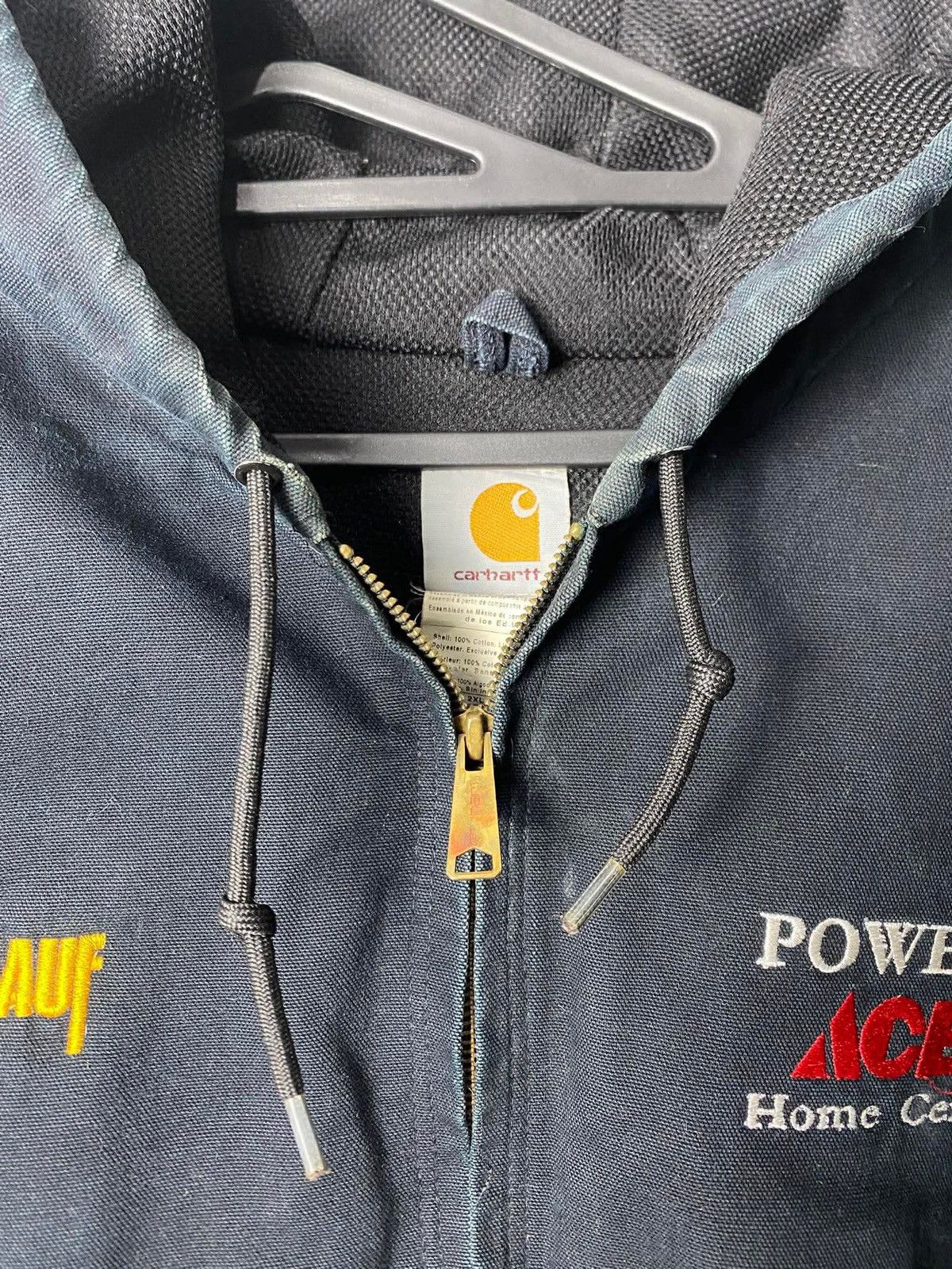 Carhartt Vintage Black Carhartt Canvas Duck Active Jacket Size US XXL / EU 58 / 5 - 6 Thumbnail
