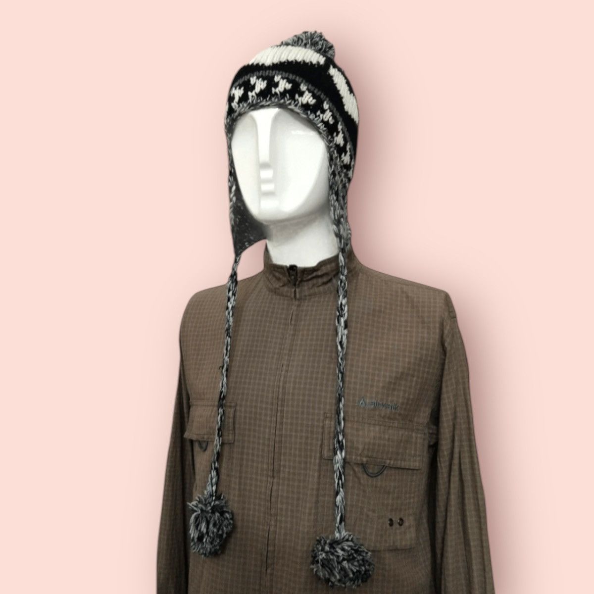 Edition Japan KNITTED EARMUFFS BEANIE UNKNOWN DESIGNER Size ONE SIZE - 2 Thumbnail