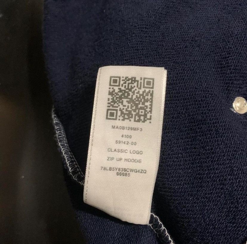 True Religion True Religion navy Buddha Zip-Up Hoodie Size US L / EU 52-54 / 3 - 6 Thumbnail