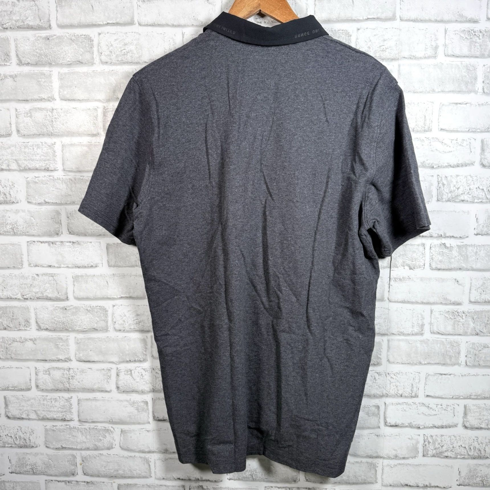 Under Armour NWT Under Armour Curry Range Unlimited Gray HeatGear Casual Polo Mens L Size US L / EU 52-54 / 3 - 5 Thumbnail