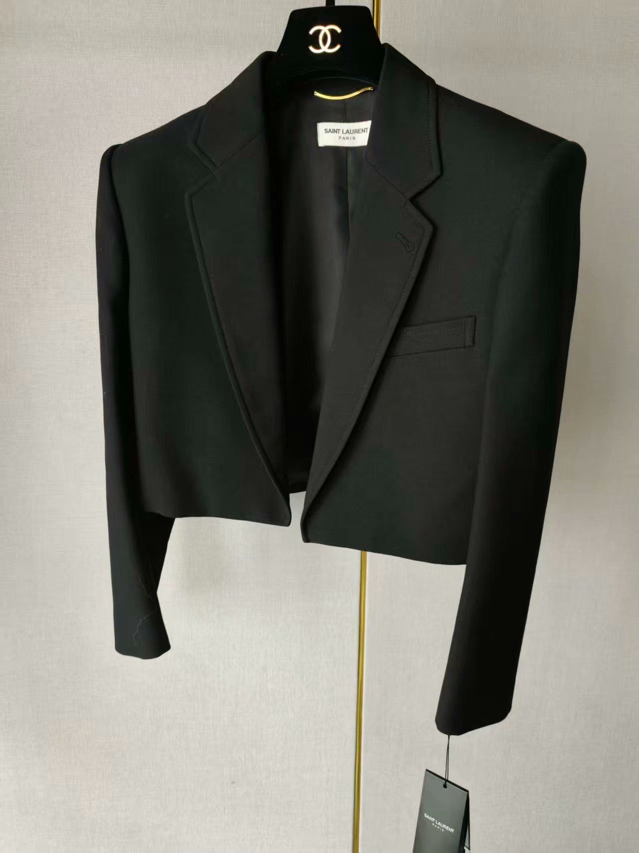 Saint Laurent Paris Saint Laurent Women's Coat Size M / US 6-8 / IT 42-44 - 1 Thumbnail