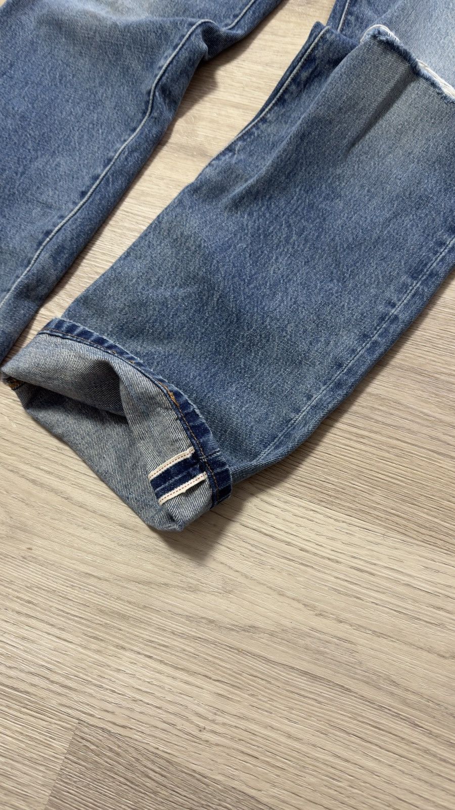 Levi's Vintage Clothing Vintage Levis 501 Selvedge denim Size US 33 - 5 Thumbnail