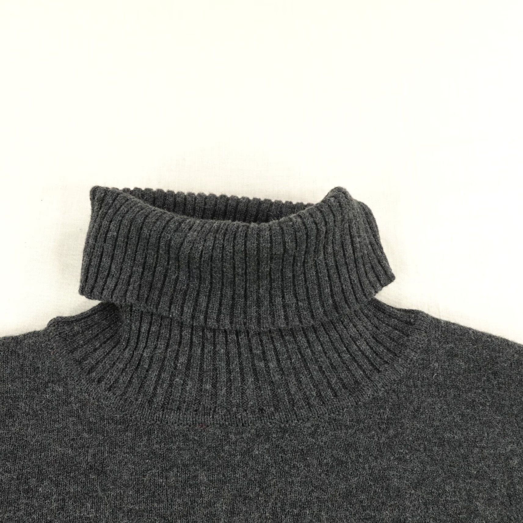 Royal Robbins VINTAGE Royal Robbins Sweater Shirt Womens Medium Gray Turtleneck Merino Wool Slim Fit 90s-Outdoor Ladies Size M / US 6-8 / IT 42-44 - 2 Thumbnail