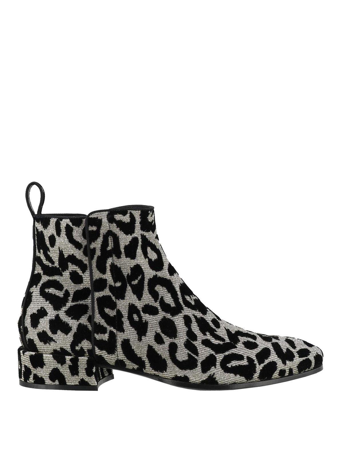 Dolce & Gabbana o1y0825 Sock Ankle Boots in Silver/Black Size US 7 / IT 37 - 1 Thumbnail