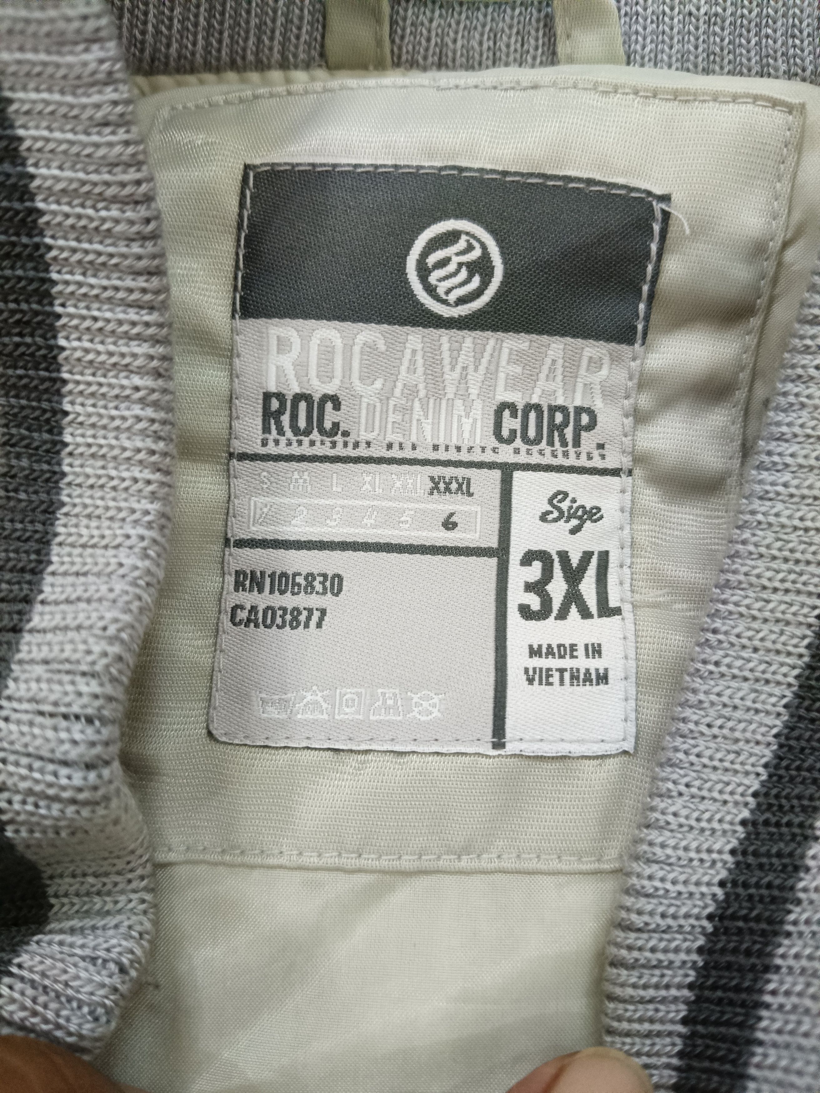 Rocawear × Vintage Rocawear Vintage Baseball Jacket Size US XXL / EU 58 / 5 - 9 Thumbnail