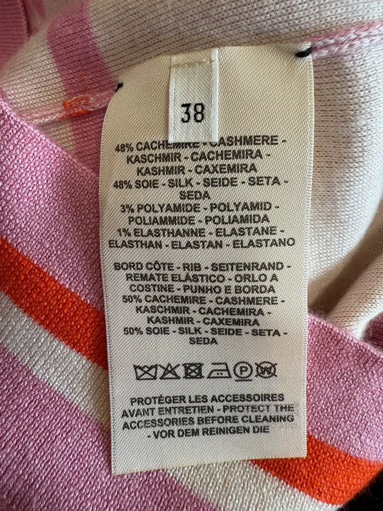 Hermes Hermes Pink knitted cardigan Size XS / US 0-2 / IT 36-38 - 5 Thumbnail