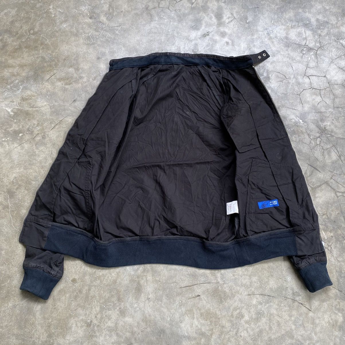 Beams Japan 2000s Beams - Vkei Style Black Varsity Size US S / EU 44-46 / 1 - 9 Thumbnail