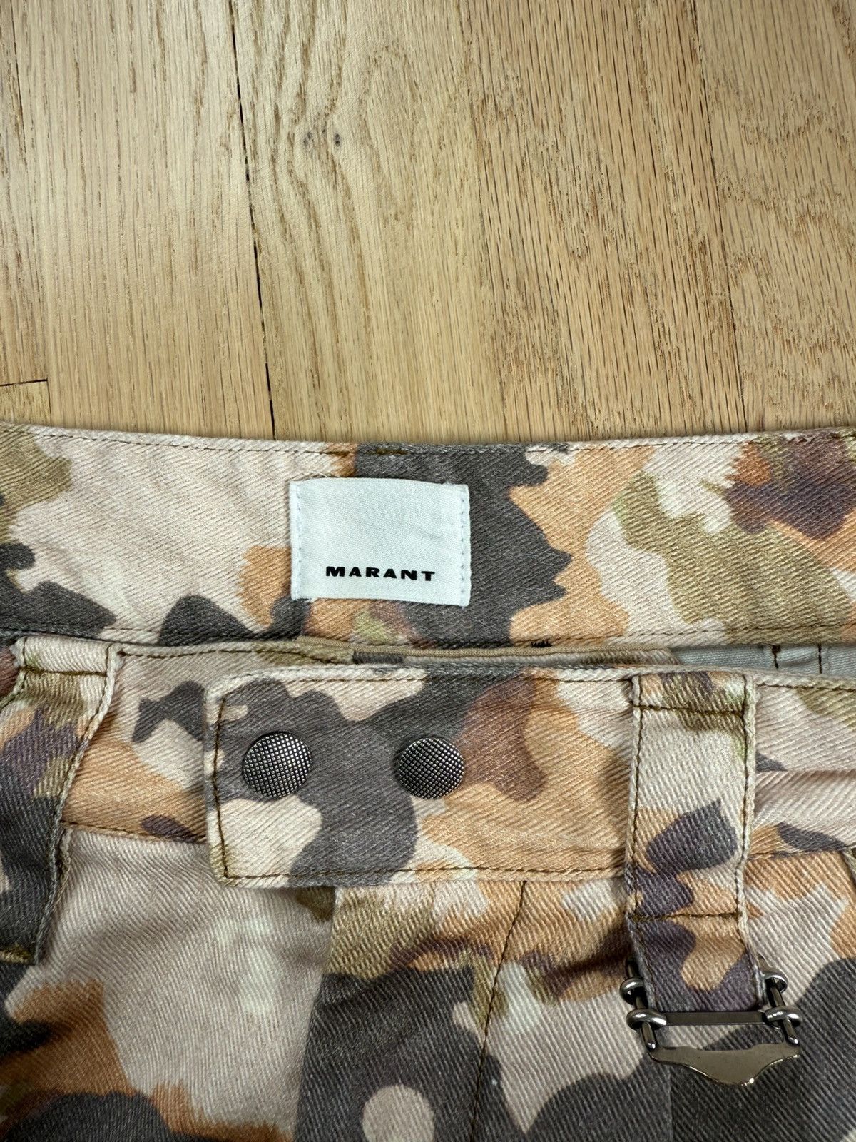 Isabel Marant Isabel Marant Camo Cargo Shorts Size US 38 / EU 54 - 4 Thumbnail