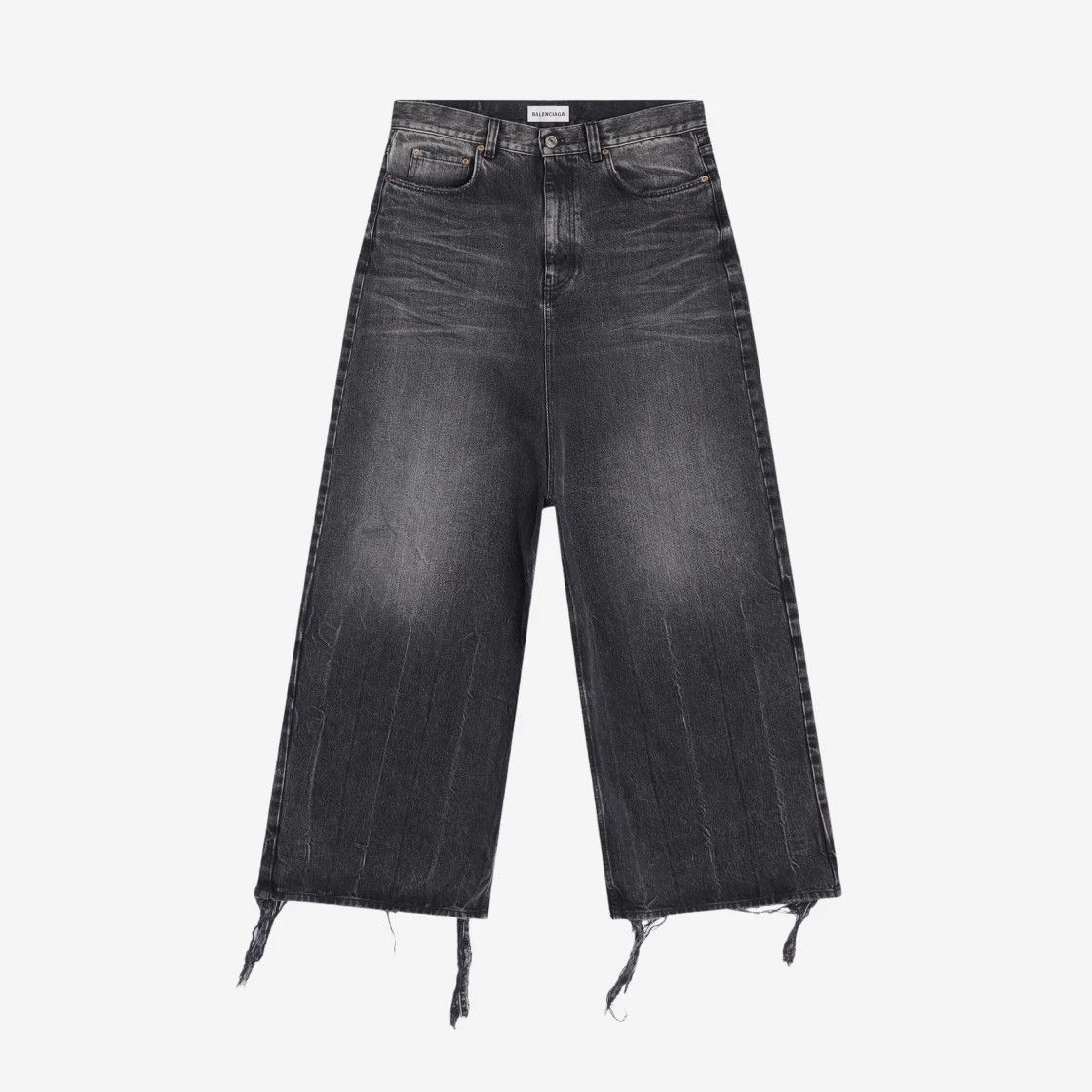o1srvl11e0325 Low Crotch Jeans in Black