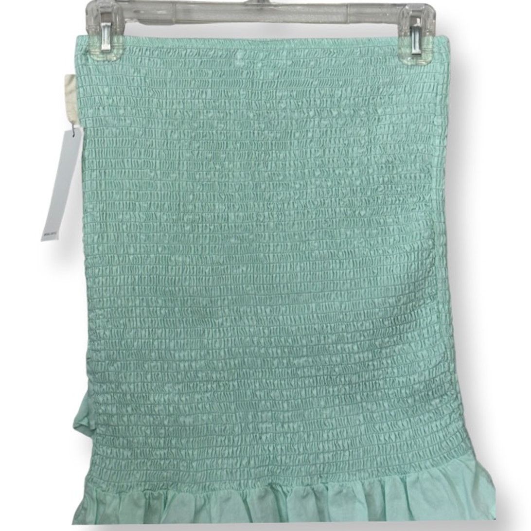 Other Kendall & Kylie Mini Skirt Smocked Ruffles Green Women's S Size 27" / US 4 / IT 40 - 5 Thumbnail