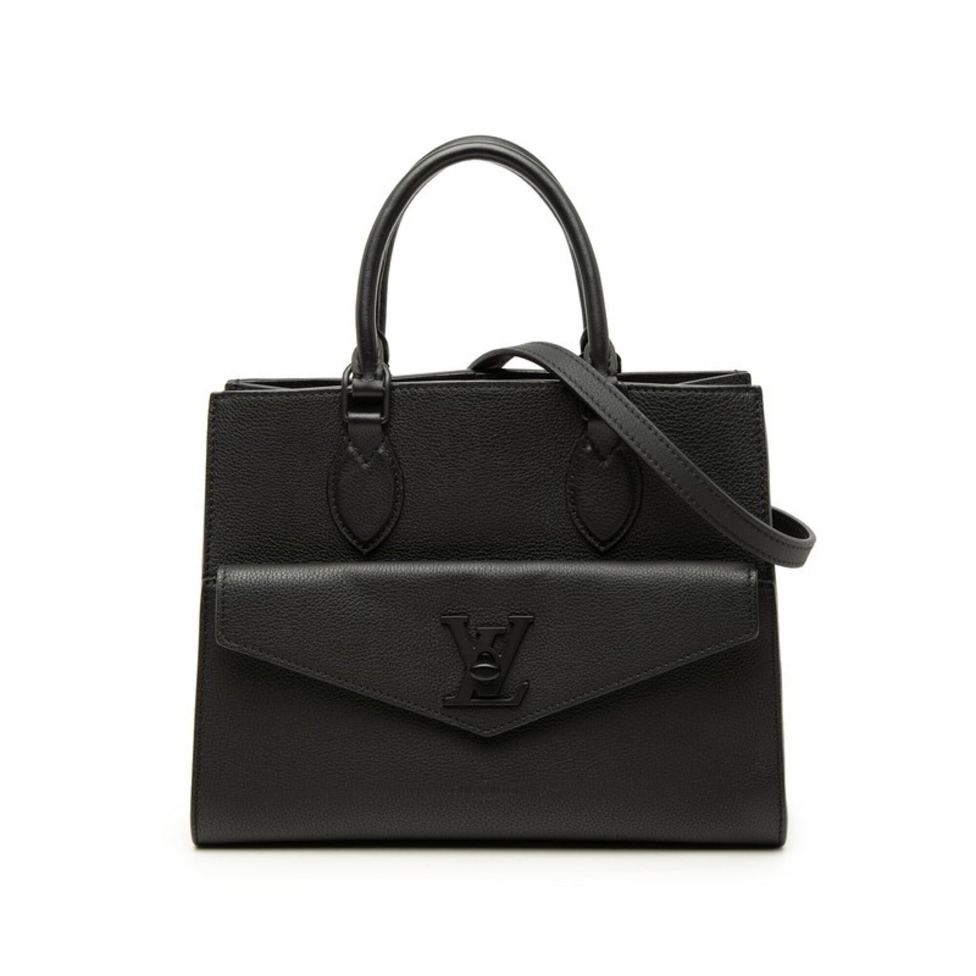 Louis Vuitton Louis Vuitton Vertical Tote 2-Way Shoulder Bag Taiga 