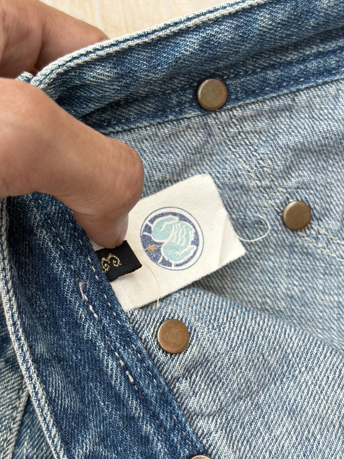Kapital Archive 00s Kapital Kiro Hirata Patchwork Boro Flared Jeans Size US 32 / EU 48 - 17 Thumbnail