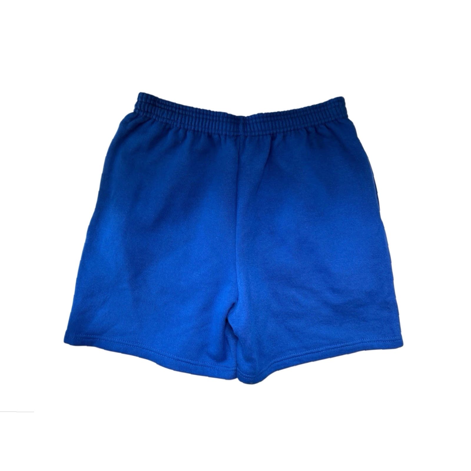 Russell Athletic VINTAGE Russell Athletic Coaches Shorts Mens M Blue 90s USA Drawstring Side Pockets White Red Flocked Logo Size US 31 - 7 Thumbnail