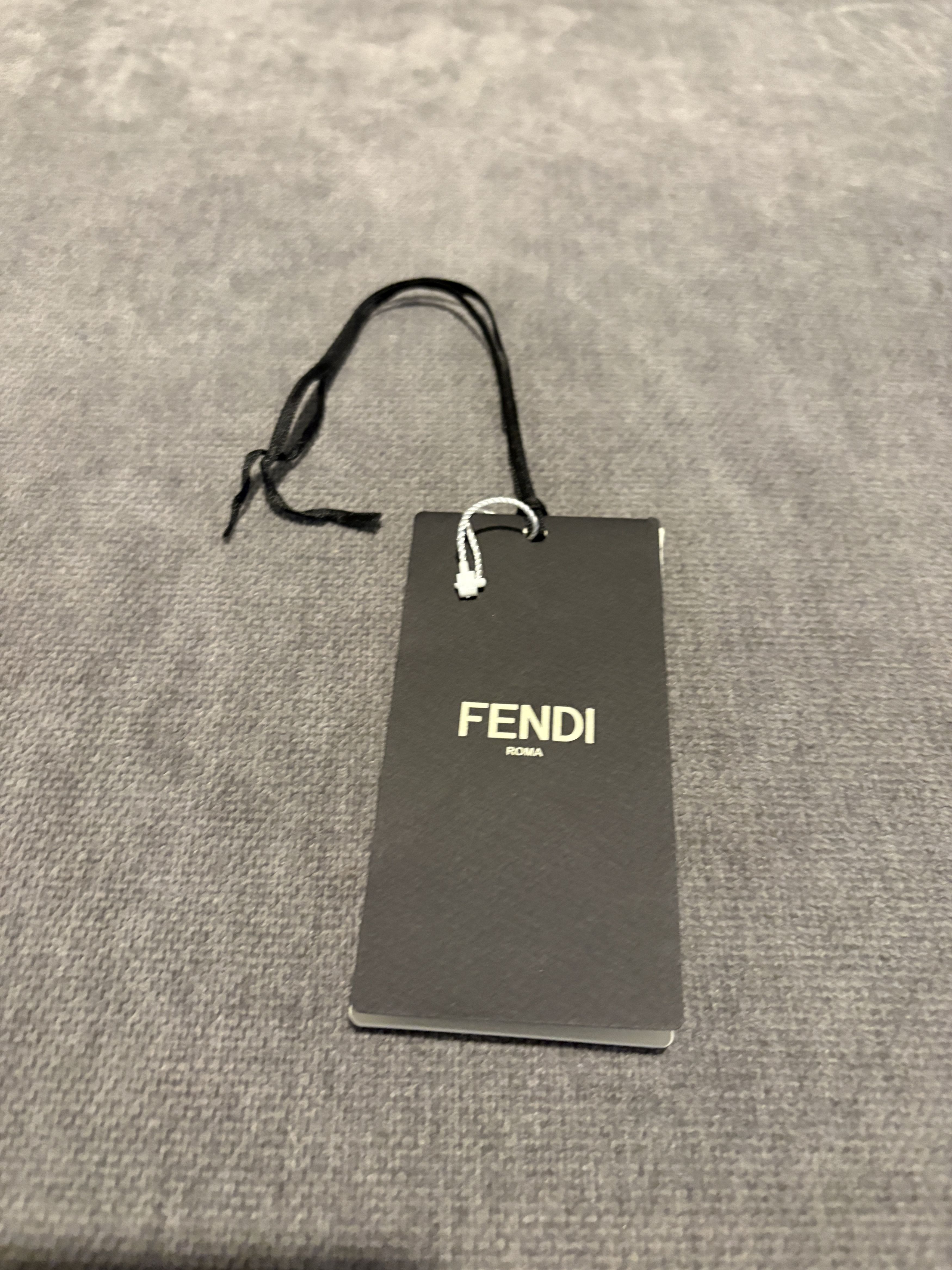 Fendi Fendi x Noel Fielding Logo Embroidered Zip Hoodie Size US L / EU 52-54 / 3 - 5 Thumbnail