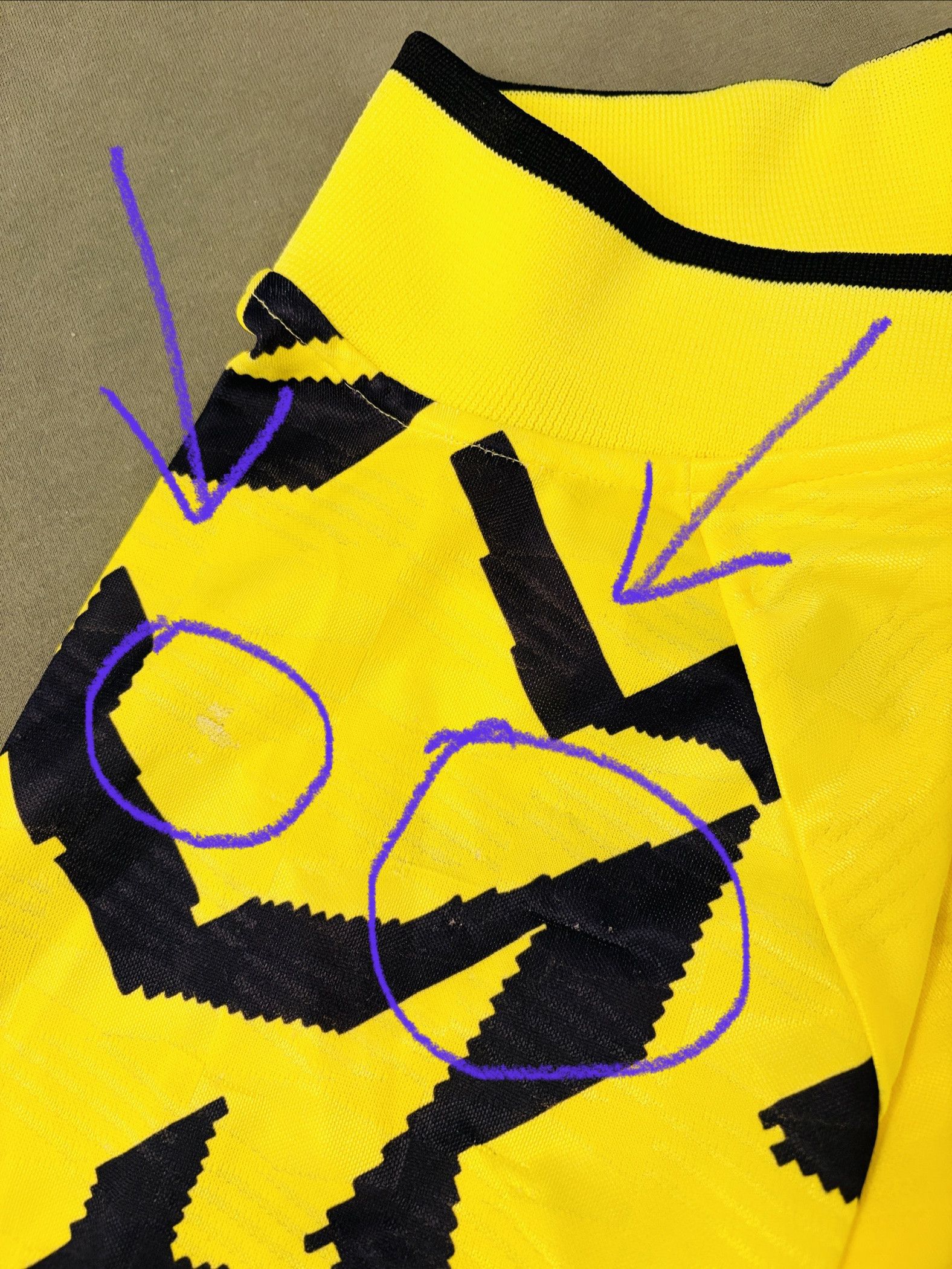 Nike Borussia Dortmund Home Jersey 1991 / 1992 LS 91/92 Size US M / EU 48-50 / 2 - 11 Thumbnail