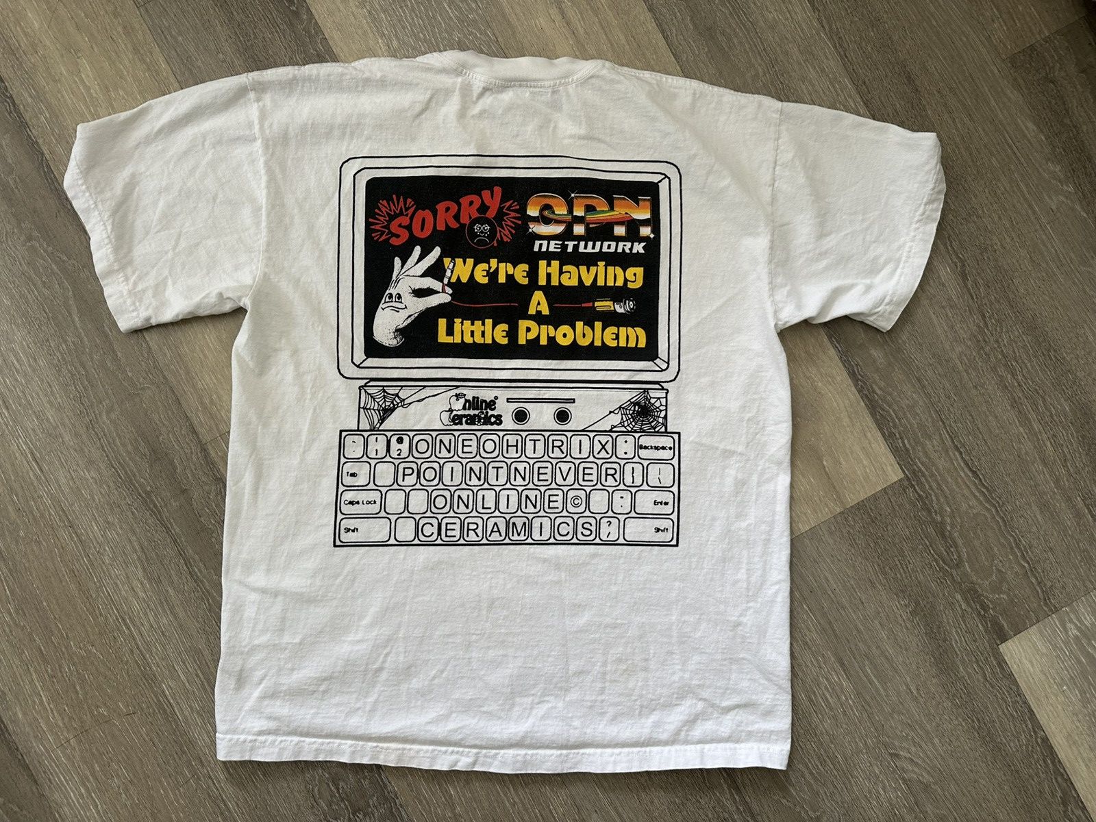 Online Ceramics Online Ceramics x OPN Oneohtrix Point Never tee