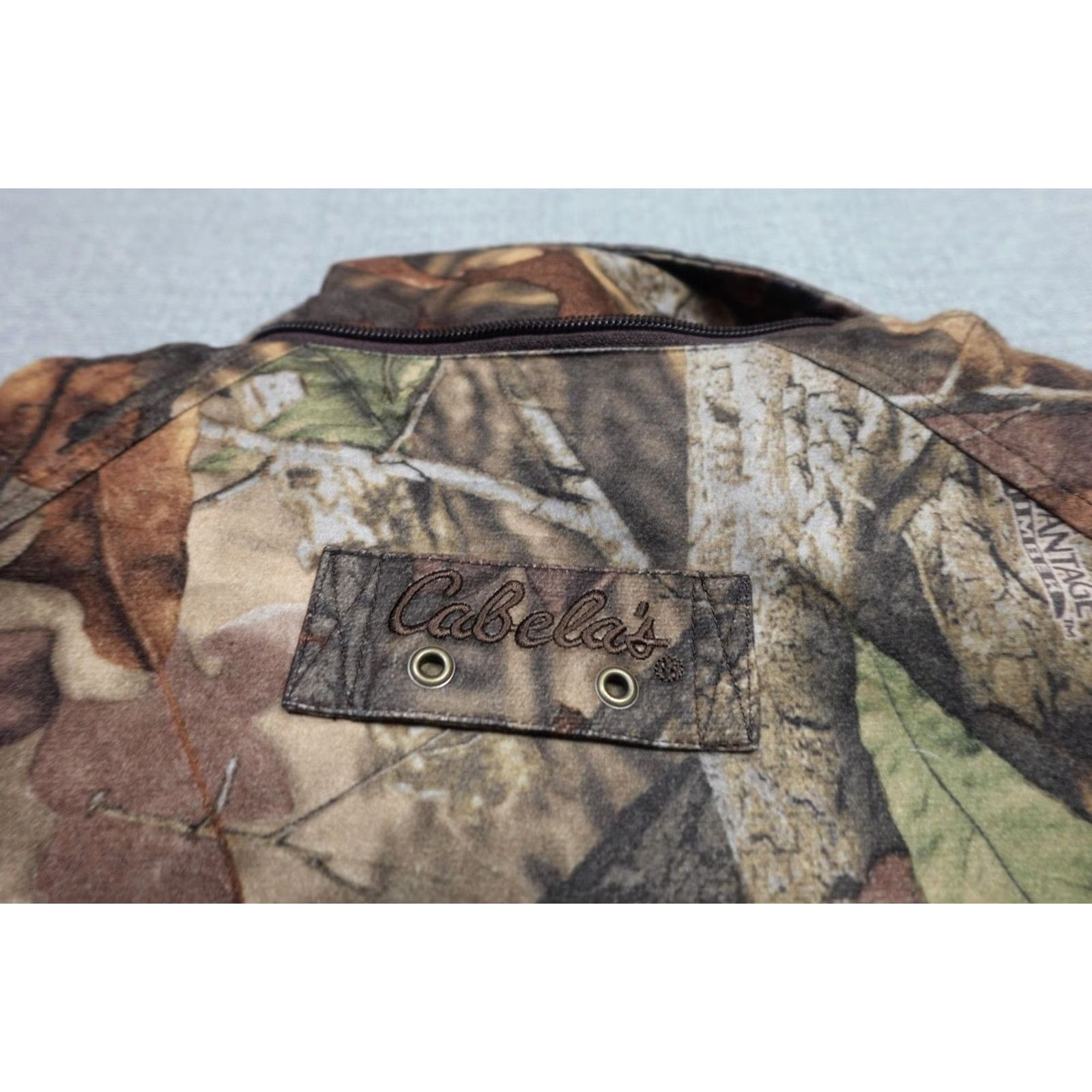 Vintage Cabela's Womens Medium Brown Camo Fleece Insulated Jacket Parka Outdoor Hunting Size M / US 6-8 / IT 42-44 - 5 Thumbnail
